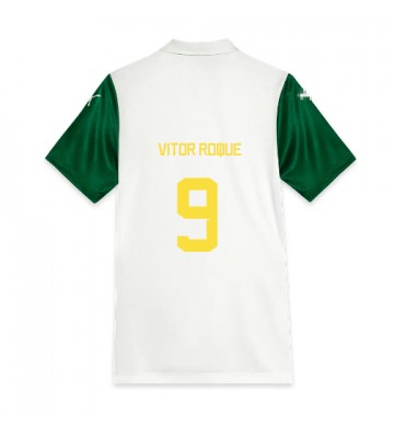 Palmeiras Vitor Roque #9 Segunda Equipación 2025-26 Manga Corta